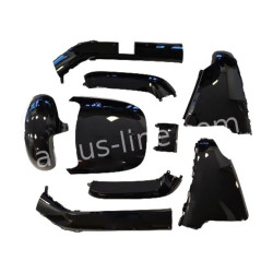 PLAATSET APLUS PASSEND OP SEGWAY E-110 / E-125 9-DELIG GLANS ZWART