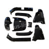 PLAATSET APLUS PASSEND OP SEGWAY E-110 / E-125 9-DELIG GLANS ZWART