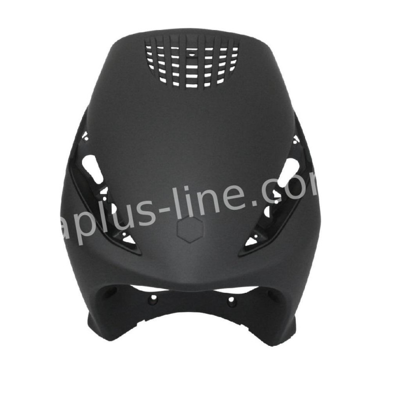 FRONT COVER APLUS PASSEND OP PIAGGIO ZIP MODEL ORIG - MAT ZWART