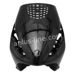 FRONT COVER APLUS PASSEND OP PIAGGIO ZIP MODEL ORIG - GLANS ZWART