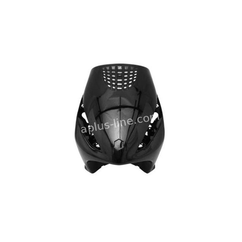 FRONT COVER APLUS PASSEND OP PIAGGIO ZIP MODEL ORIG - GLANS ZWART