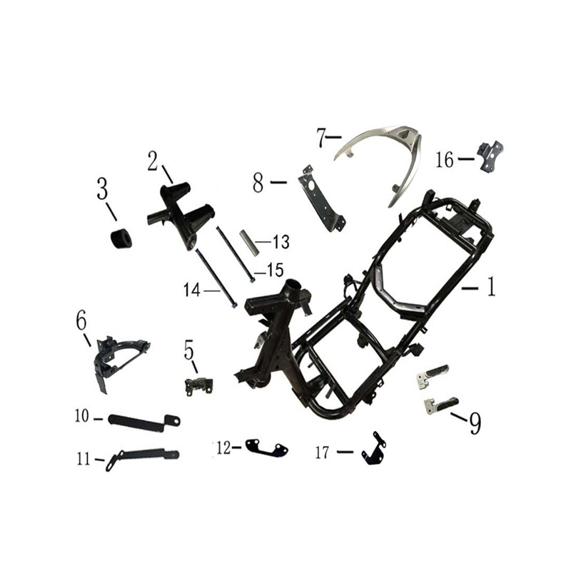 Subframe - motorophanging