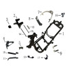 Spatbord steun links