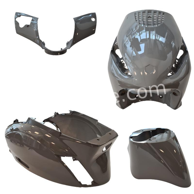 PLAATSET APLUS ZIP MODEL ORIGINEEL VOORKAP 4-DELIG - NARDO GREY