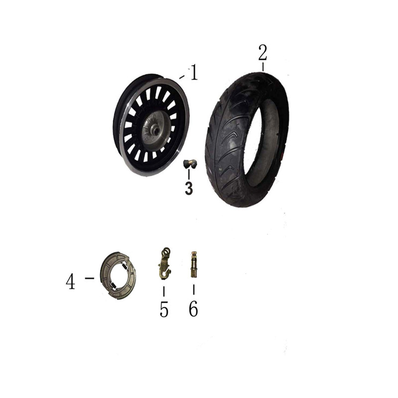 Velg achter