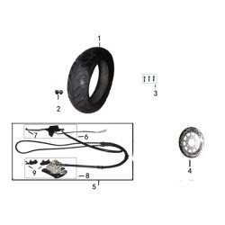 Remblokken set