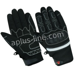 HANDSCHOEN ALPHA STYLING CITTA ZWART/WIT - M