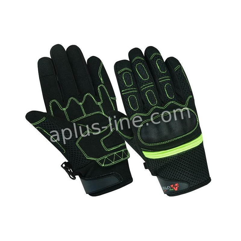 HANDSCHOEN ALPHA STYLING CITTA ZWART/FLUOR - XL