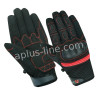 HANDSCHOEN ALPHA STYLING CITTA ZWART/ROOD - S