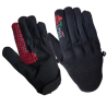 HANDSCHOEN ALPHA STYLING CARINO ZWART/ROOD - XXL
