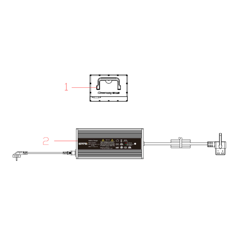 Accu 60v 24Ah