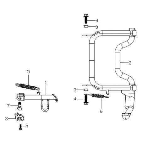 Zijstandaard
