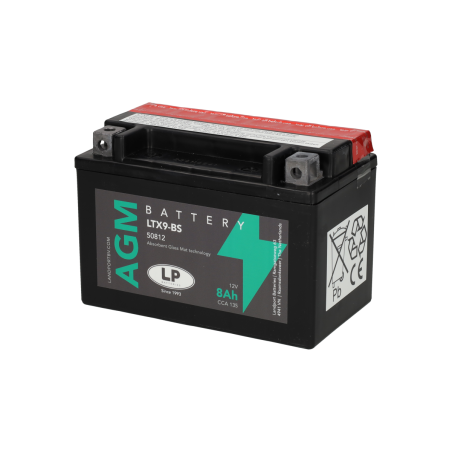 ACCU LANDPORT YTX9-BS / LTX9-BS