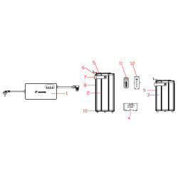 Lader 14A met 7-pin stekker