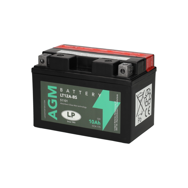 ACCU LANDPORT YTX12A-BS/LT12A-BS