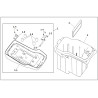 Rubber dop onder zadel (set van 4) 2.0 cm 30Ah accu