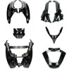 PLAATSET APLUS PASSEND OP PIAGGIO MP3 125/250/300/400/500 8-DELIG - GLANS ZWART