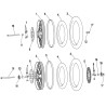 Achterwiel as