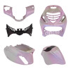 PLAATSET APLUS PASSEND OP PIAGGIO ZIP SP 5 DELIG AMETHYST PURPLE
