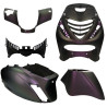 PLAATSET APLUS PASSEND OP PIAGGIO ZIP SP 5 DELIG - MAT DRAGON CAMELEON
