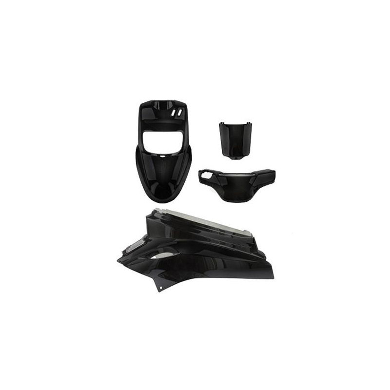 PLAATSET APLUS PASSEND OP BOOSTER 2004-2007 12INCH 4 DELIG GLANS ZWART