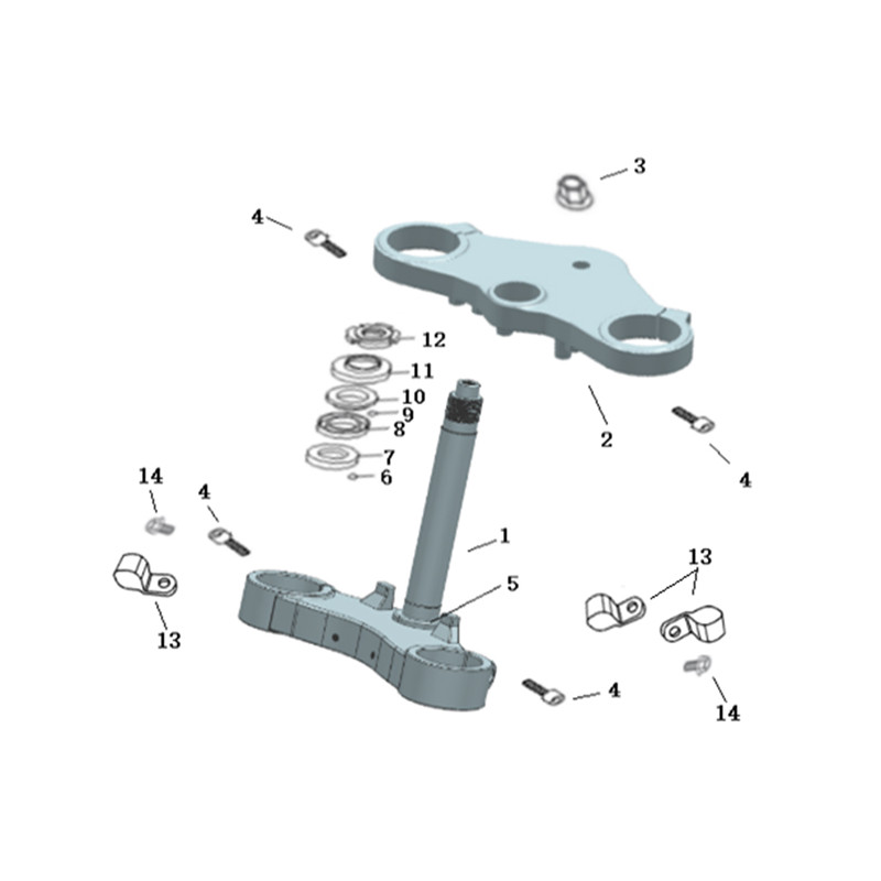 Circlip, lower