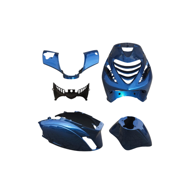 PLAATSET APLUS PASSEND OP PIAGGIO ZIP SP 5 DELIG - DIAMOND BLUE METALLIC