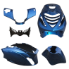 PLAATSET APLUS PASSEND OP PIAGGIO ZIP SP 5 DELIG - DIAMOND BLUE METALLIC