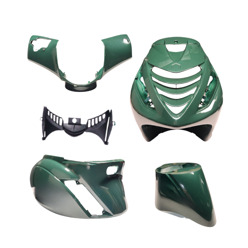 PLAATSET APLUS PASSEND OP PIAGGIO ZIP SP 5 DELIG - ALFA GREEN