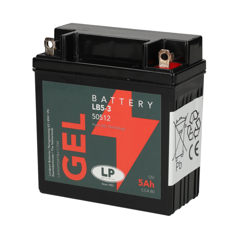 ACCU LANDPORT GEL MG5L-BS-C / LTX5-3/MG/GTX5-3