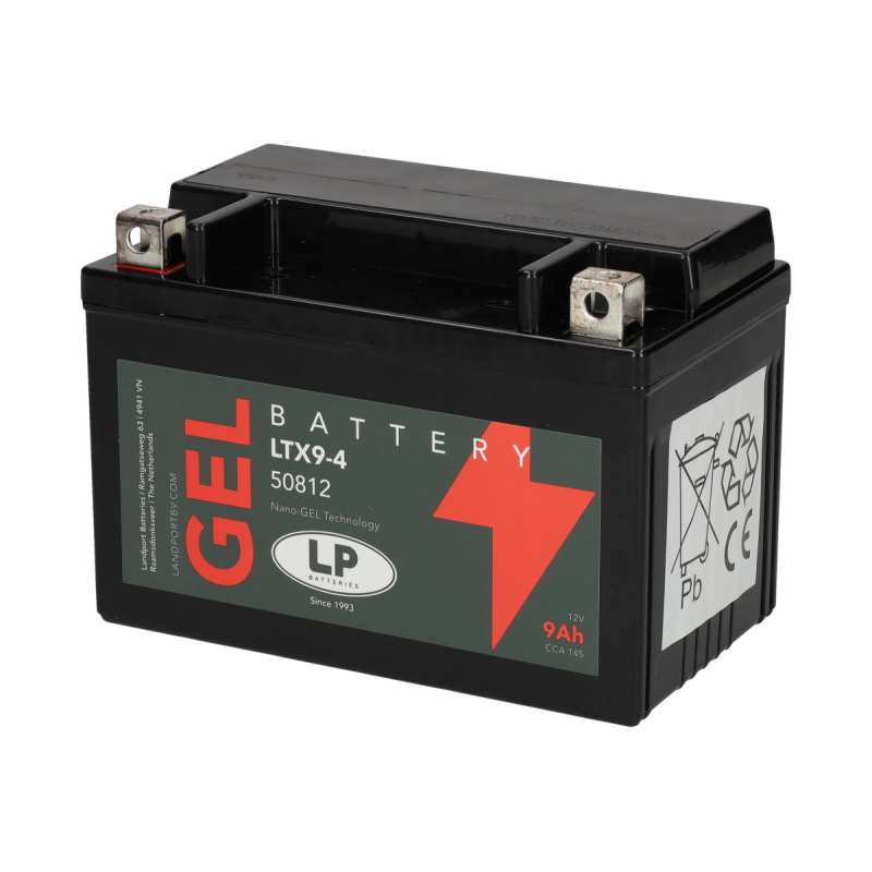 ACCU LANDPORT GEL MG9-BS-C / GTX9-4