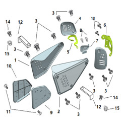 Decorating parts