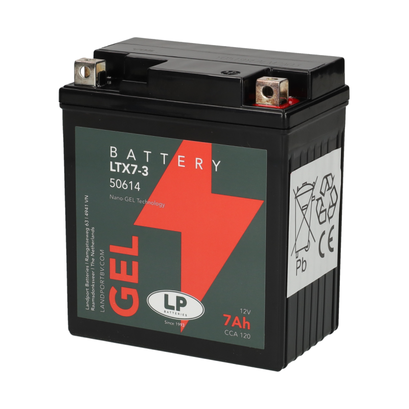 ACCU LANDPORT GEL MG7L-BS-C / GTX7-3