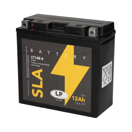 ACCU LANDPORT SLA YT14B-4 / LT14B-4