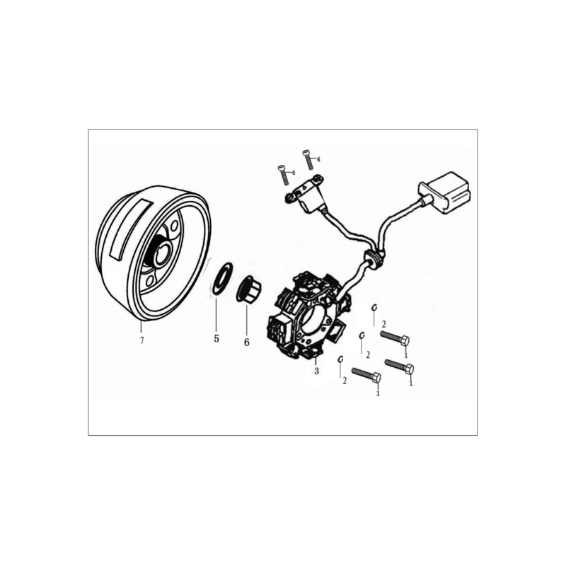 STATOR ASSY,MAGNETO