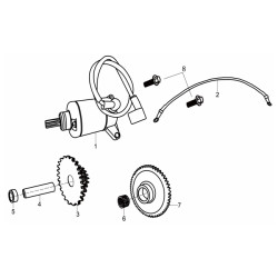 STARTING MOTOR ASSY