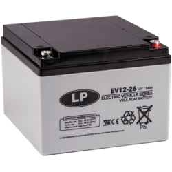 ACCU LP12-26 T12 / VRLA EV12026 T12 (ENKEL OP BESTELLING)