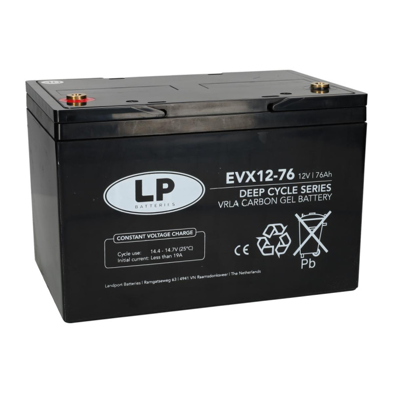 ACCU VRLA EVX12076 T6 / VRLA EV12-60 T6 (ENKEL OP BESTELLING)