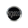 embleem Sym origineel logo voorscherm 40mm sco sym 4t 87554-aza-000