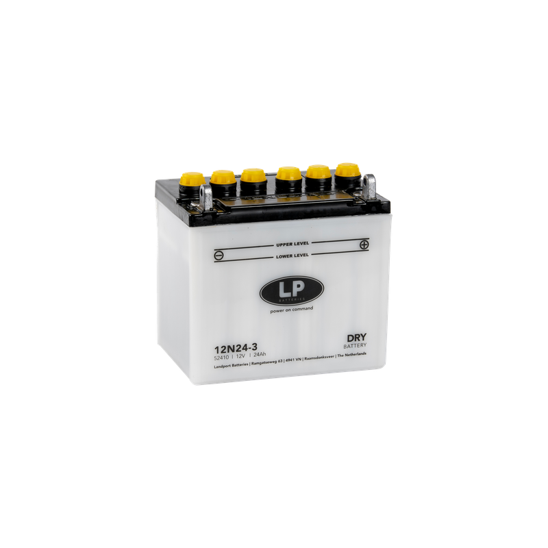 ACCU LP 12N24-3 / LP L&G w acidpck 12N24-3 (ENKEL OP BESTELLING)