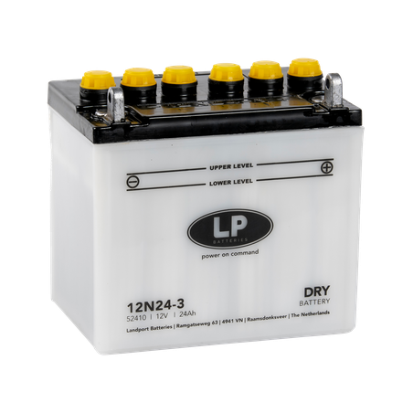 ACCU LP 12N24-3 / LP L&G w acidpck 12N24-3 (ENKEL OP BESTELLING)
