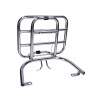 rear carrier Regia foldable (made in EU) chrome china lx/napoli, riva, Roman, turbho RL-50, vespelini, vx50