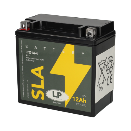 ACCU LANDPORT SLA LTX14-4 / YTX14-4 / YTX14-BS
