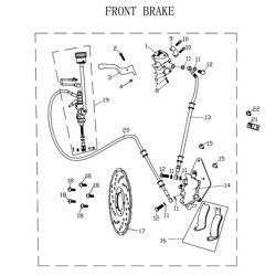 Front brake pads