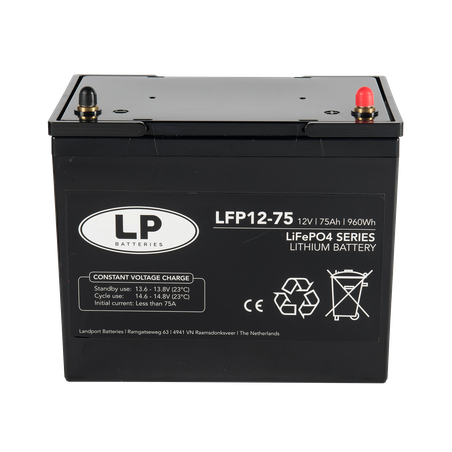 ACCU LFP V12-75 T6 (ALLEEN OP BESTELLING)