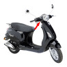headlight housing rear side black china lx/napoli, vx50
