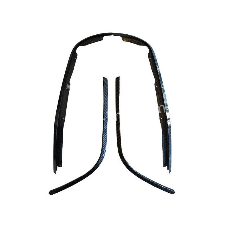 SIERLIJST SET APLUS PASSEND OP VESPA SPRINT/PRIMAVERA - CARBON 5-DELIG
