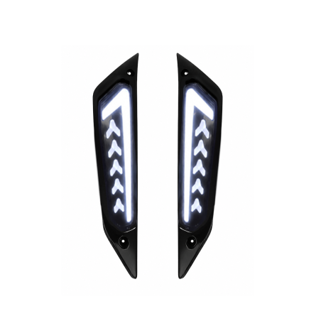 KNIPPERLICHTSET ALPHA ''ARROW'' TUBE DAGRIJ VOORZIJDE L+R PASSEND OP ZIP (MATRIX) SMOKE - E-KEUR
