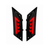 KNIPPERLICHTSET ALPHA ''ARROW'' TUBE DAGRIJ ACHTERZIJDE L+R PASSEND OP ZIP (MATRIX) SMOKE - E-KEUR