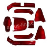 PLAATSET APLUS PASSEND OP SEGWAY E-110 / E-125 9-DELIG CANDY RED